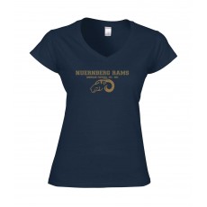 Ladiesshirt Nürnberg Rams Gold